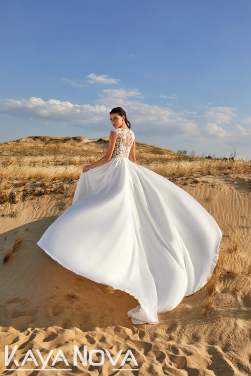 Robe De Mariée En Soie | Soirée Blanche