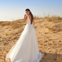 Robe De Mariée Bohème En Satin image 7 | Soirée Blanche Robe De Mariée Bohème En Satin | Soirée Blanche