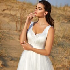 Robe De Mariée Bohème En Satin image 6 | Soirée Blanche Robe De Mariée Bohème En Satin | Soirée Blanche