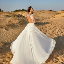 Robe De Mariée Dentelle A Bustier image 4 | Soirée Blanche Robe De Mariée Dentelle A Bustier | Soirée Blanche