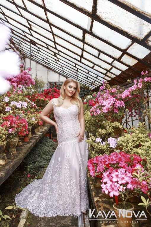 Robe De Mariée Trompette Grande Taille | Soirée Blanche