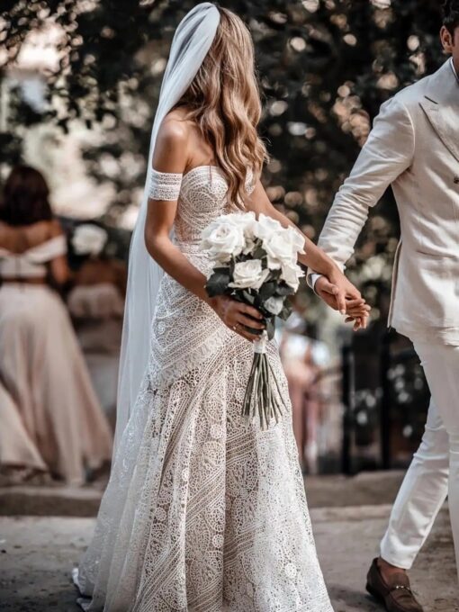 Robe de mariée Sirène Style Boho