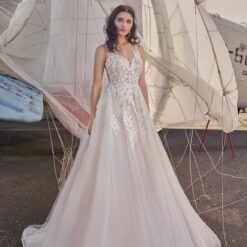 Robe De Mariée Princesse Fleurie Blanche | Soirée Blanche