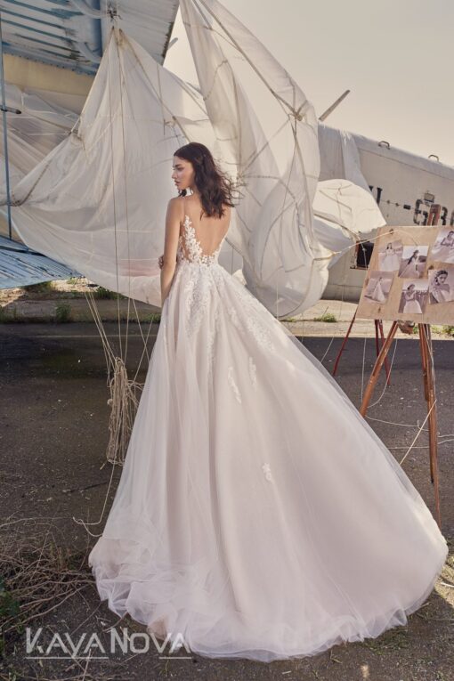 Robe De Mariée Princesse Fleurie Blanche | Soirée Blanche