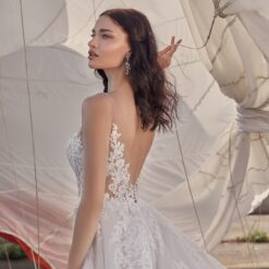 Robe De Mariée Princesse Fleurie Blanche | Soirée Blanche