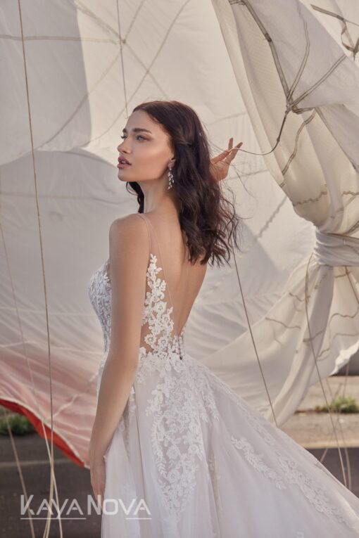 Robe De Mariée Princesse Fleurie Blanche | Soirée Blanche