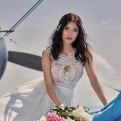Robe De Mariée Bohème Fluide Blanche image 8 | Soirée Blanche Robe De Mariée Bohème Fluide Blanche | Soirée Blanche
