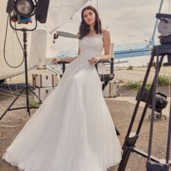 Robe De Mariée Tulle Fluide | Soirée Blanche