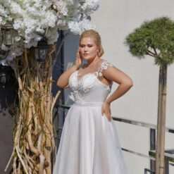 Robe De Mariée Femme Ronde | Soirée Blanche
