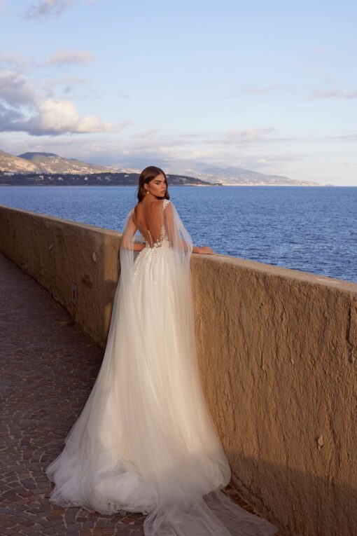 Robe De Mariée Princesse Blanche Avec Strass | Soirée Blanche