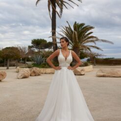Robe De Mariée Princesse Avec Strass Blanche image 8 | Soirée Blanche Robe De Mariée Princesse Avec Strass Blanche | Soirée Blanche