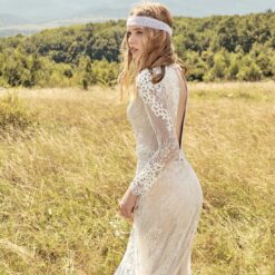 Robe De Mariée Bohème Automne Blanche image 4 | Soirée Blanche Robe De Mariée Bohème Automne Blanche | Soirée Blanche