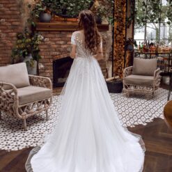 Robe De Mariée Tulle Pailleté image 8 | Soirée Blanche Robe De Mariée Tulle Pailleté | Soirée Blanche