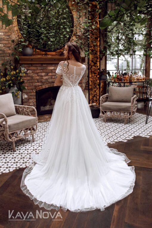 Robe De Mariée Tulle Pailleté | Soirée Blanche