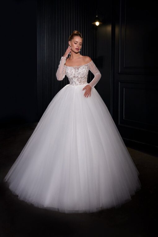 Robe De Mariée Hiver Blanche | Soirée Blanche