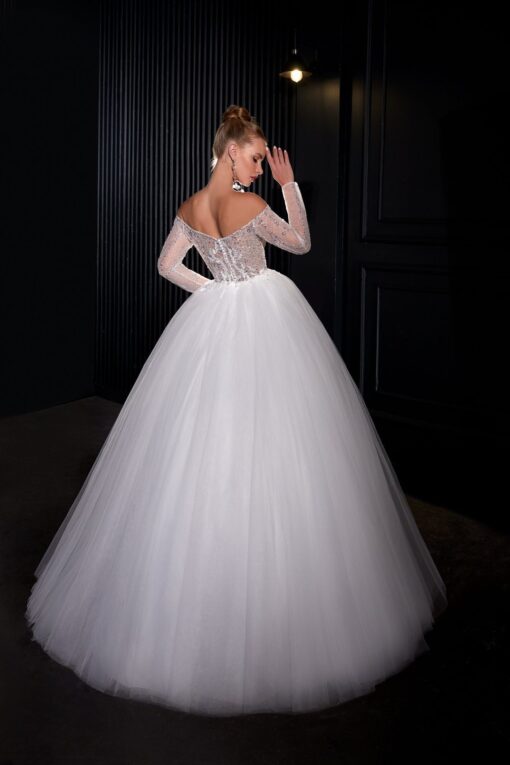 Robe De Mariée Hiver Blanche | Soirée Blanche