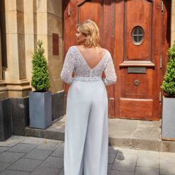 Combinaison Mariage Grande Taille image 6 | Soirée Blanche Combinaison Mariage Grande Taille | Soirée Blanche