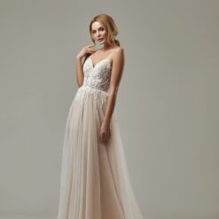 Robe De Mariée Champagne | Soirée Blanche