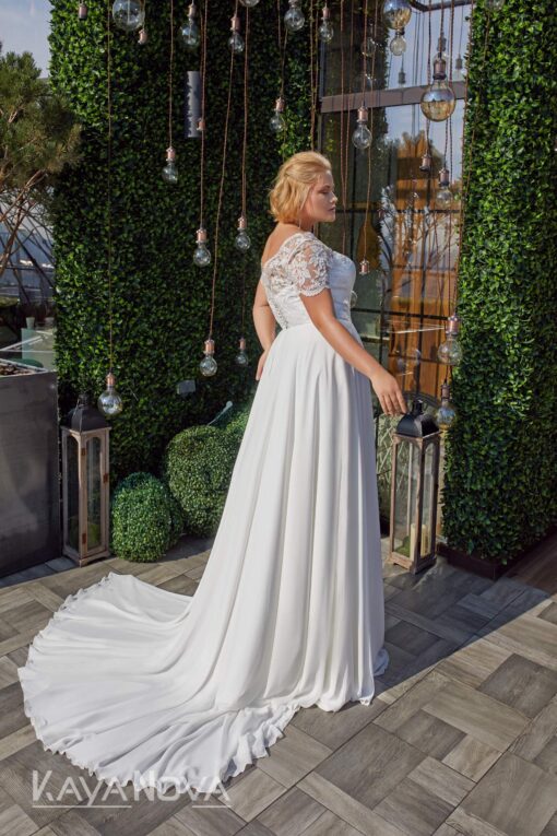 Robe De Mariée Fluide Femme Ronde | Soirée Blanche
