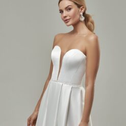 Robe De Mariée Simple Blanche | Soirée Blanche