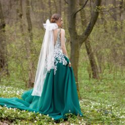 Robe De Mariée Blanche Et Verte image 6 | Soirée Blanche Robe De Mariée Blanche Et Verte | Soirée Blanche