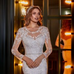 Robe De Mariée Sirène Blanche image 7 | Soirée Blanche Robe De Mariée Sirène Blanche | Soirée Blanche