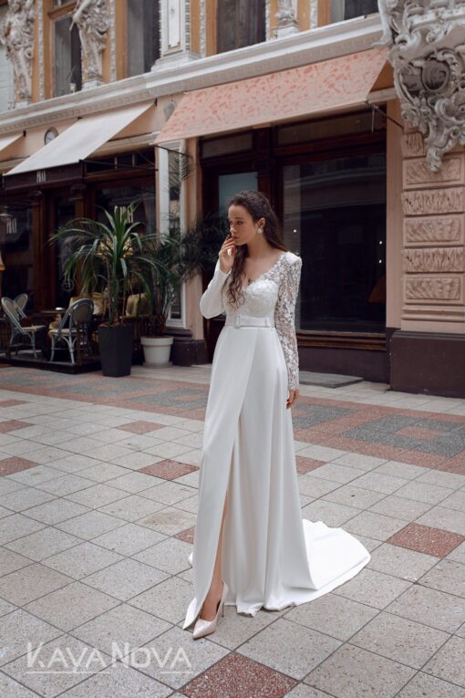 Robe De Mariée Asymétrique | Soirée Blanche