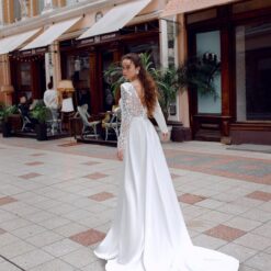 Robe De Mariée Asymétrique image 7 | Soirée Blanche Robe De Mariée Asymétrique | Soirée Blanche