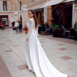 Robe De Mariée Asymétrique image 10 | Soirée Blanche Robe De Mariée Asymétrique | Soirée Blanche