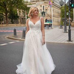 Robe De Mariée Sexy Grande Taille | Soirée Blanche