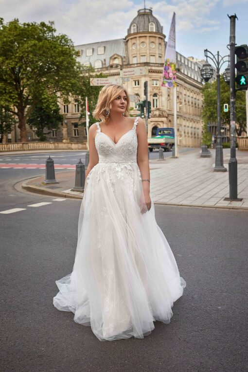 Robe De Mariée Sexy Grande Taille | Soirée Blanche