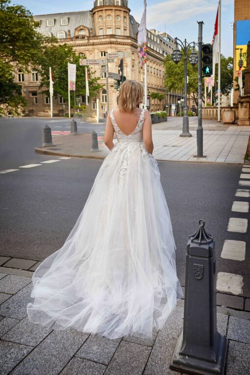 Robe De Mariée Sexy Grande Taille | Soirée Blanche