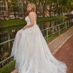 Robe De Mariée Sexy Grande Taille | Soirée Blanche