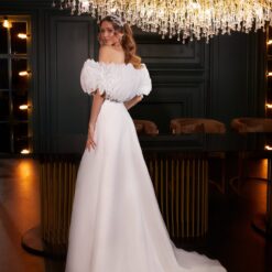 Robe De Mariée Jupe Et Haut | Soirée Blanche