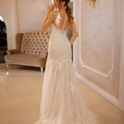 Robe De Mariée Sirène Dos Dentelle image 10 | Soirée Blanche Robe De Mariée Sirène Dos Dentelle | Soirée Blanche