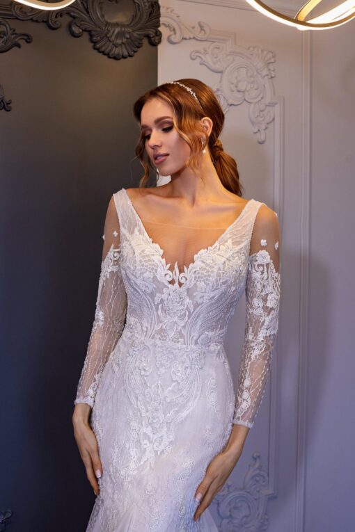 Robe De Mariée Sirène Princesse Blanche | Soirée Blanche