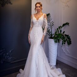 Robe De Mariée Sirène Princesse Blanche image 7 | Soirée Blanche Robe De Mariée Sirène Princesse Blanche | Soirée Blanche