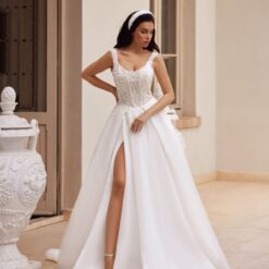 Robe De Mariée Longue Blanche | Soirée Blanche
