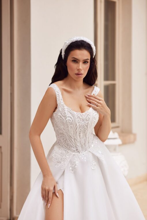 Robe De Mariée Longue Blanche | Soirée Blanche