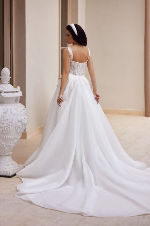 Robe De Mariée Longue Blanche | Soirée Blanche