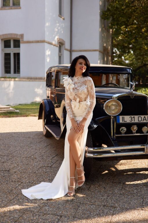 Robe De Mariée Sirène Sexy Ivoire | Soirée Blanche