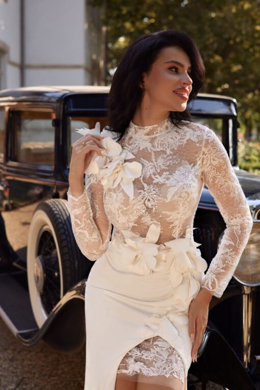 Robe De Mariée Sirène Sexy Ivoire | Soirée Blanche