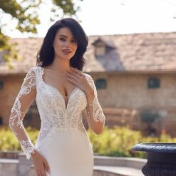 Robe De Mariée Sirène Dos Nu | Soirée Blanche