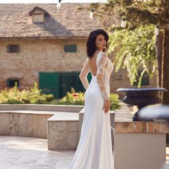 Robe De Mariée Sirène Dos Nu | Soirée Blanche