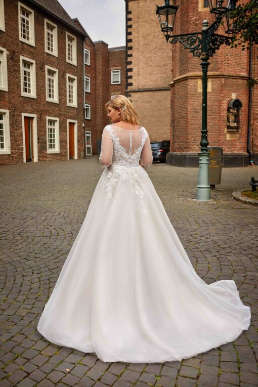 Robe De Mariée Tulle Grande Taille | Soirée Blanche