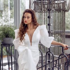 Robe De Mariée Originale Sexy Blanche | Soirée Blanche