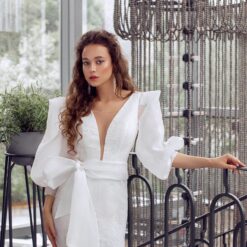 Robe De Mariée Originale Sexy Blanche | Soirée Blanche