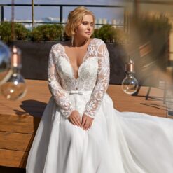 Robe De Mariée Curvy | Soirée Blanche