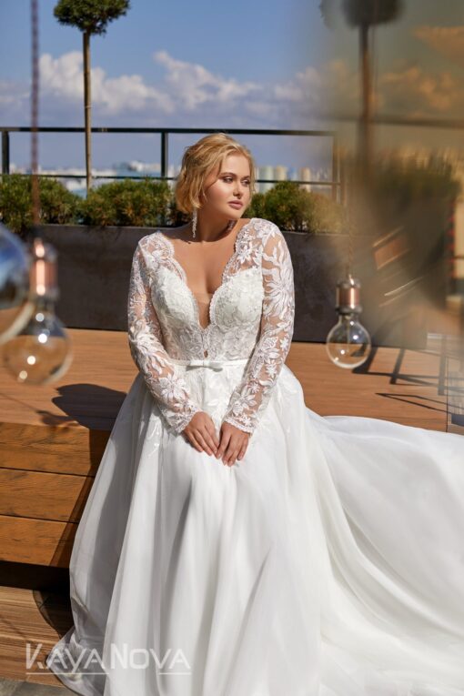 Robe De Mariée Curvy | Soirée Blanche