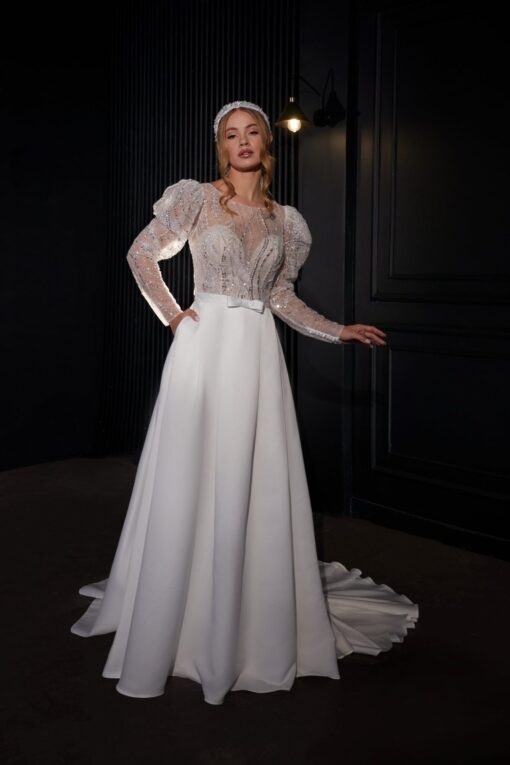 Robe De Mariée Hiver | Soirée Blanche